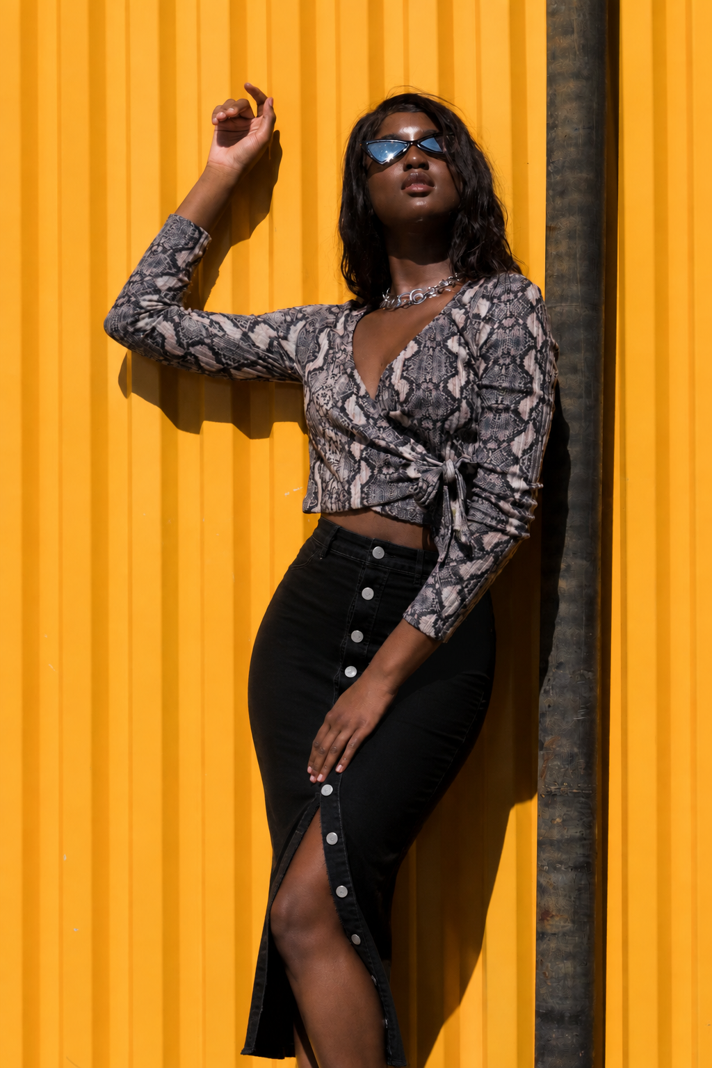 Downtown Muse: Denim With a Different Attitude