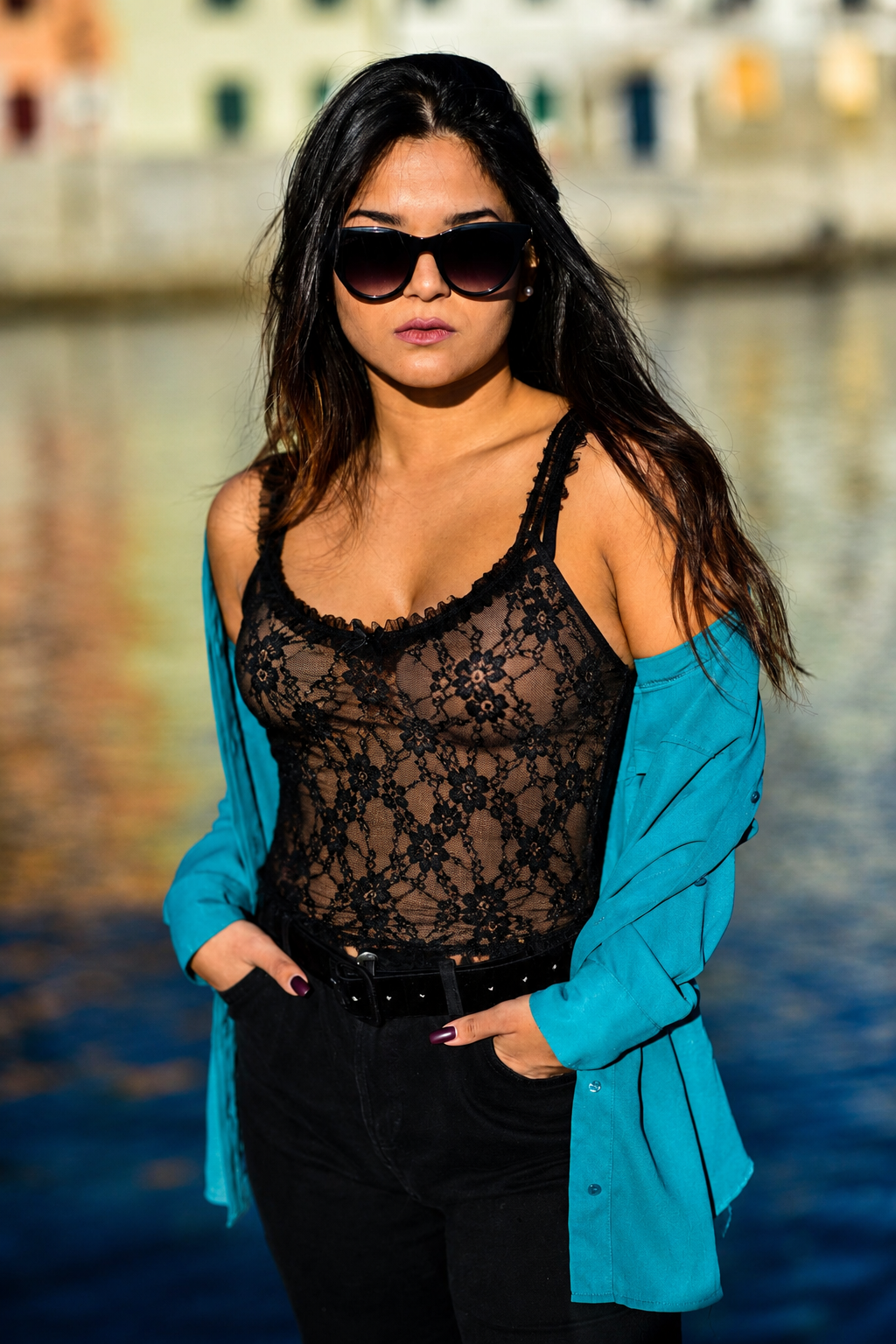 Midnight Edge: Where Confidence Meets the Waterfront