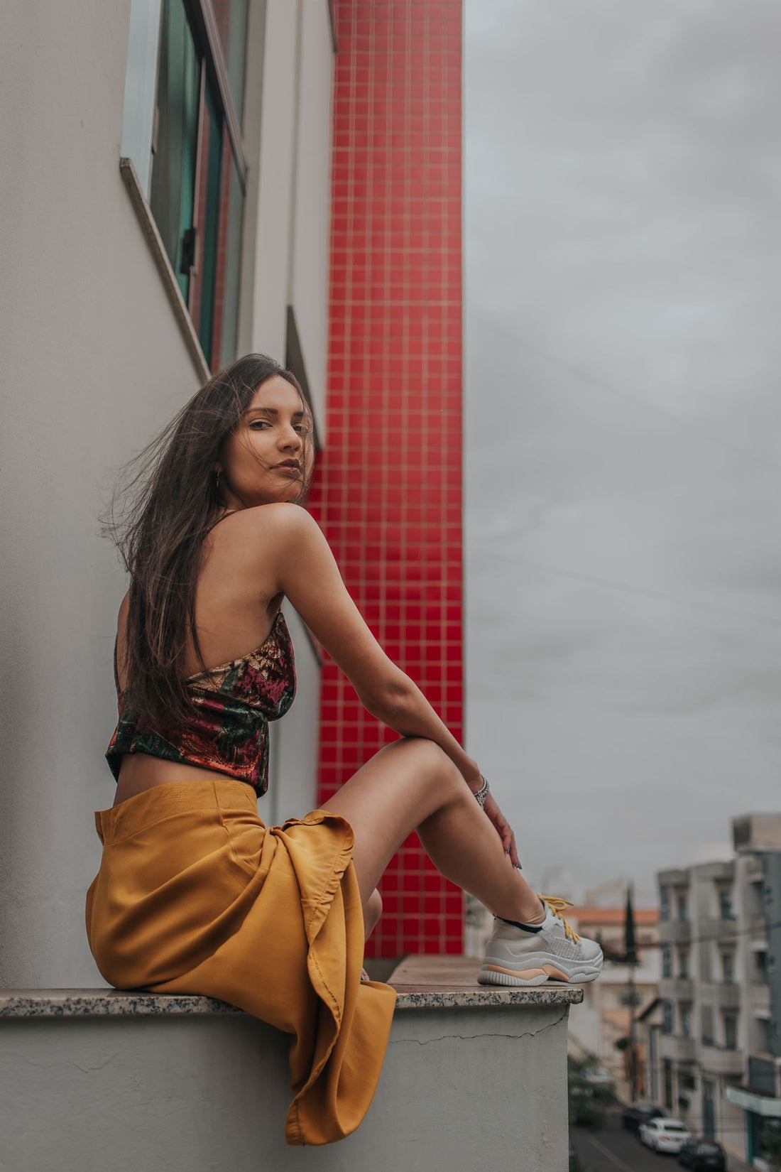 on the edge