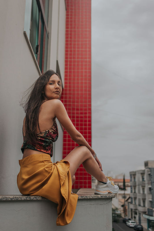 on the edge