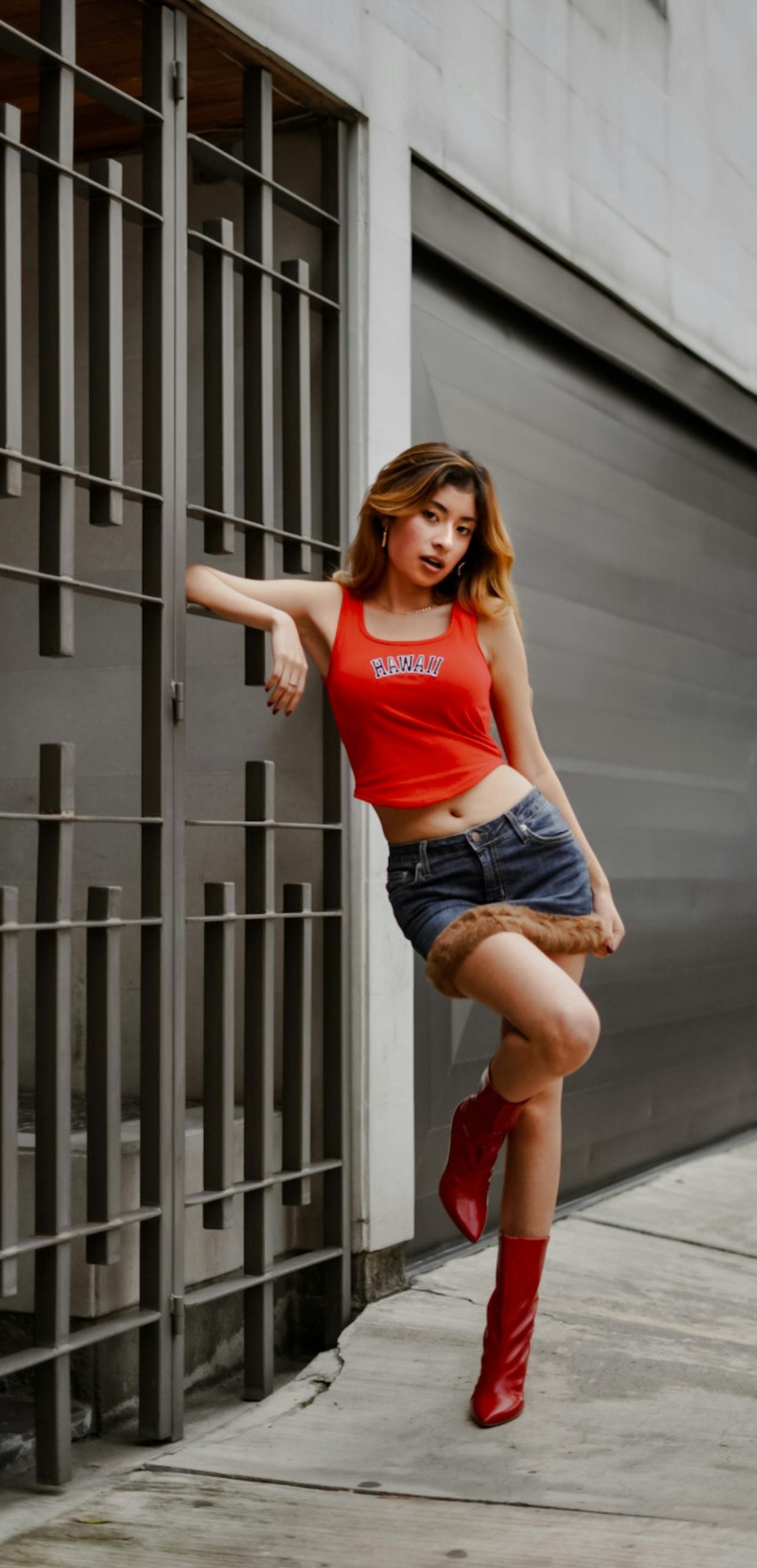 Steel & Scarlet